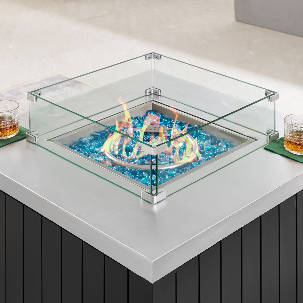 Colonial Propane Fire Pit Table