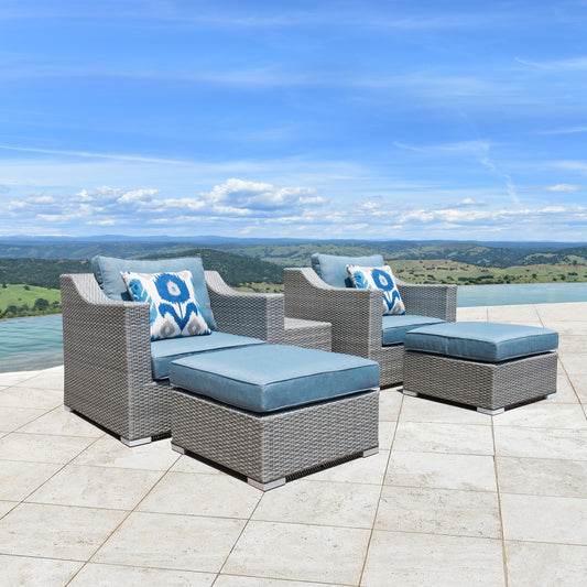 Kavala 5-piece Club Chair Set