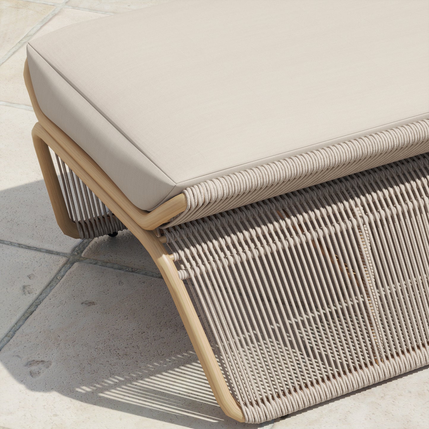 Maranta 2-Piece Chaise Lounge Set (Beige)
