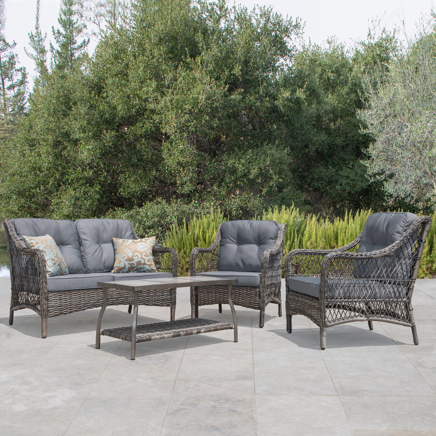 Ensemble de conversation 4-pièces Vasconia