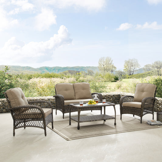 Ensemble de conversation 4-pièces Padova