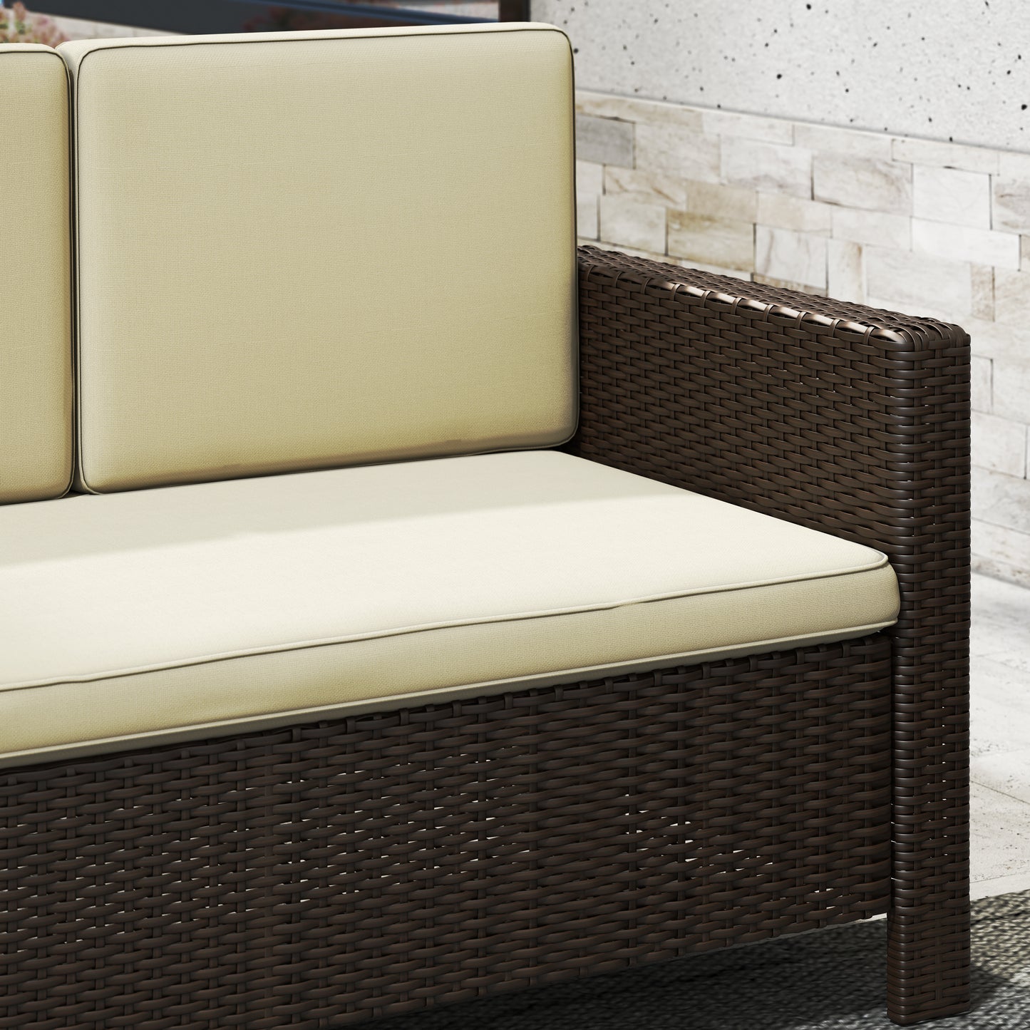 Ensemble de conversation 4-pièces Azore