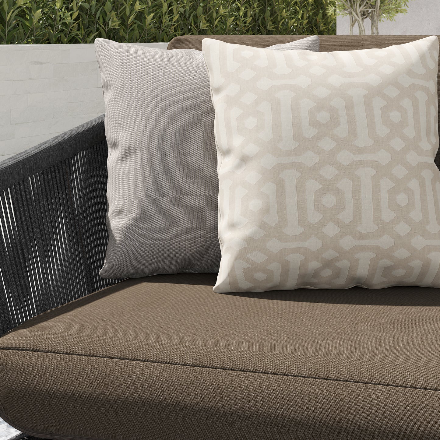 Maranta 4-Piece Conversation Set (Brown)