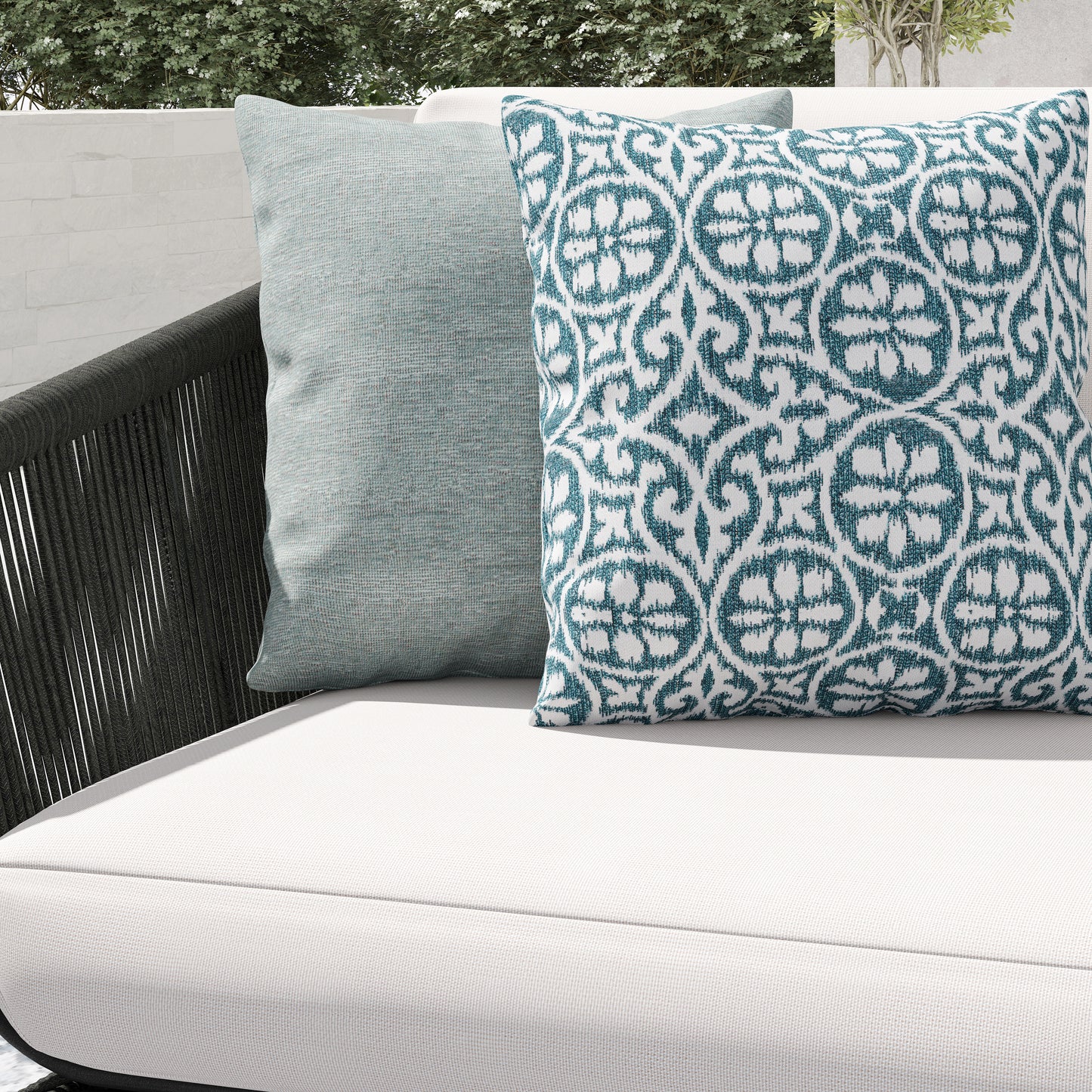 Maranta 4-Piece Conversation Set (Light Gray)