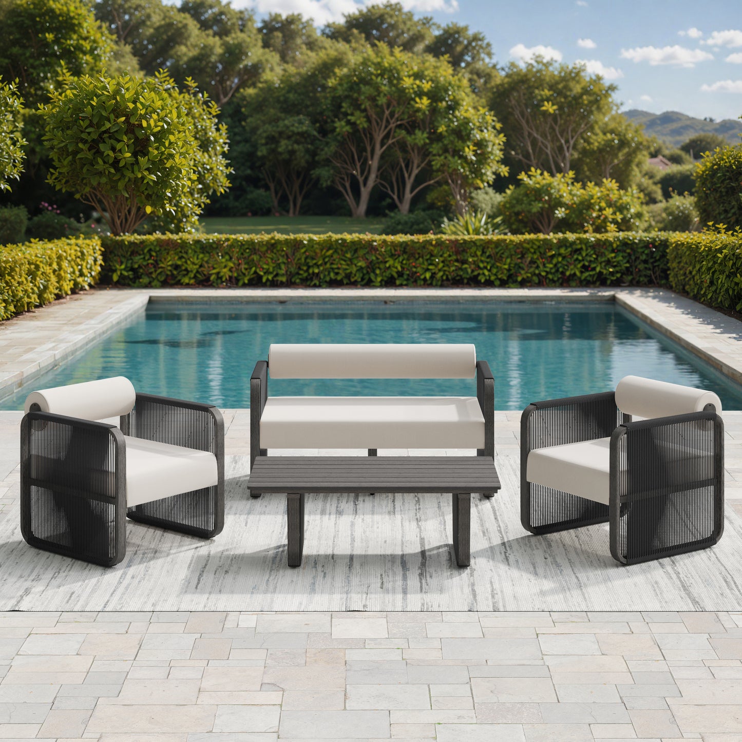 Ensemble de conversation 4-pièces Astoria