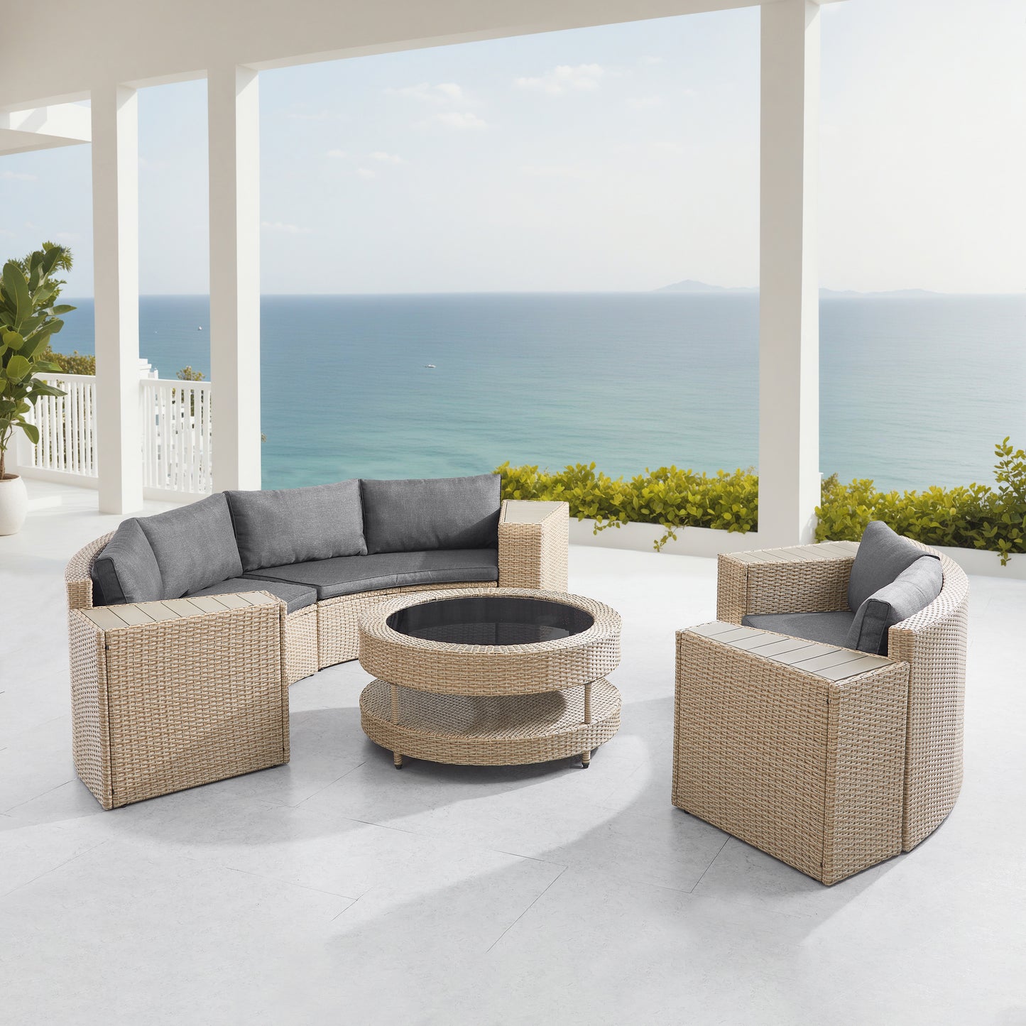 Ensemble de conversation 8-pièces Canberra