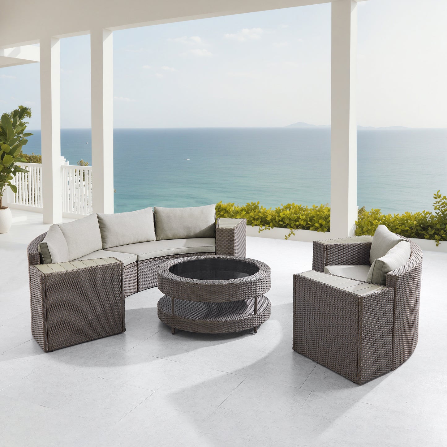 Ensemble de conversation 8-pièces Canberra