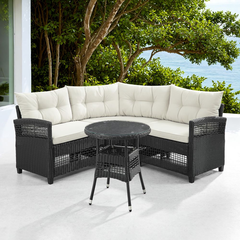 Ensemble de conversation 4-pièces Lugano