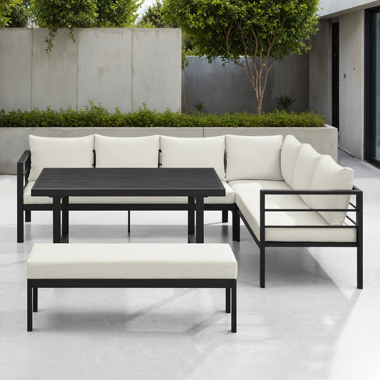 Ensemble de conversation 5-pièces Palma