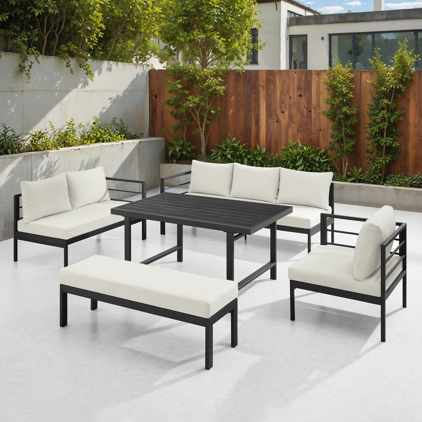 Ensemble de conversation 5-pièces Palma