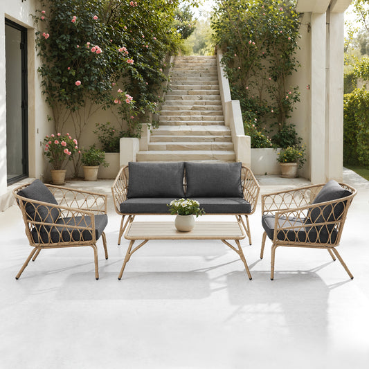 Ensemble de conversation 4-pièces Minori