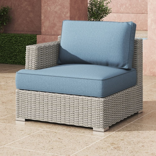 Niko Right Armchair - Blue